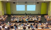 Étudiants dans une salle de cours